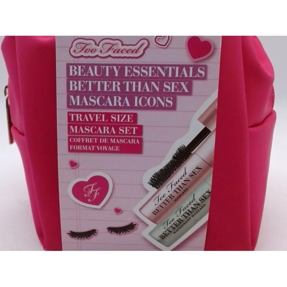Too Faced - Beauty Essentials: Better Than Sex Mascara Icons, BRAND NEW IN BAG